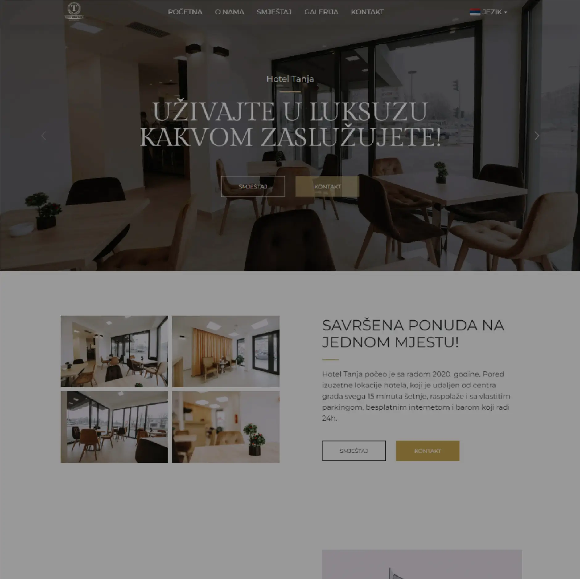 hotel tanja veb sajt